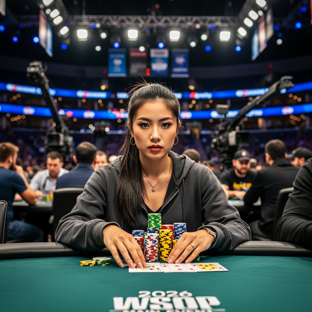 女子扑克手逆袭：WSOP Main Event 2026 上演「她力量」 - 伟德betvictor